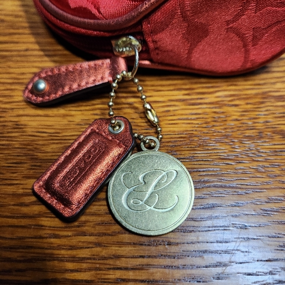 Coach x estee lauder cosmetic pouch - Picture 8 of 13